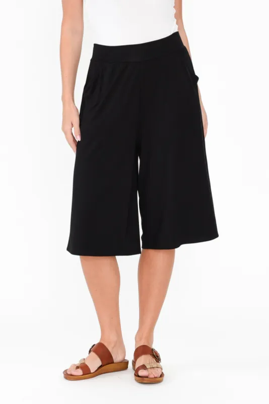 Bakar Black Bamboo Shorts sold by Blue Bungalow