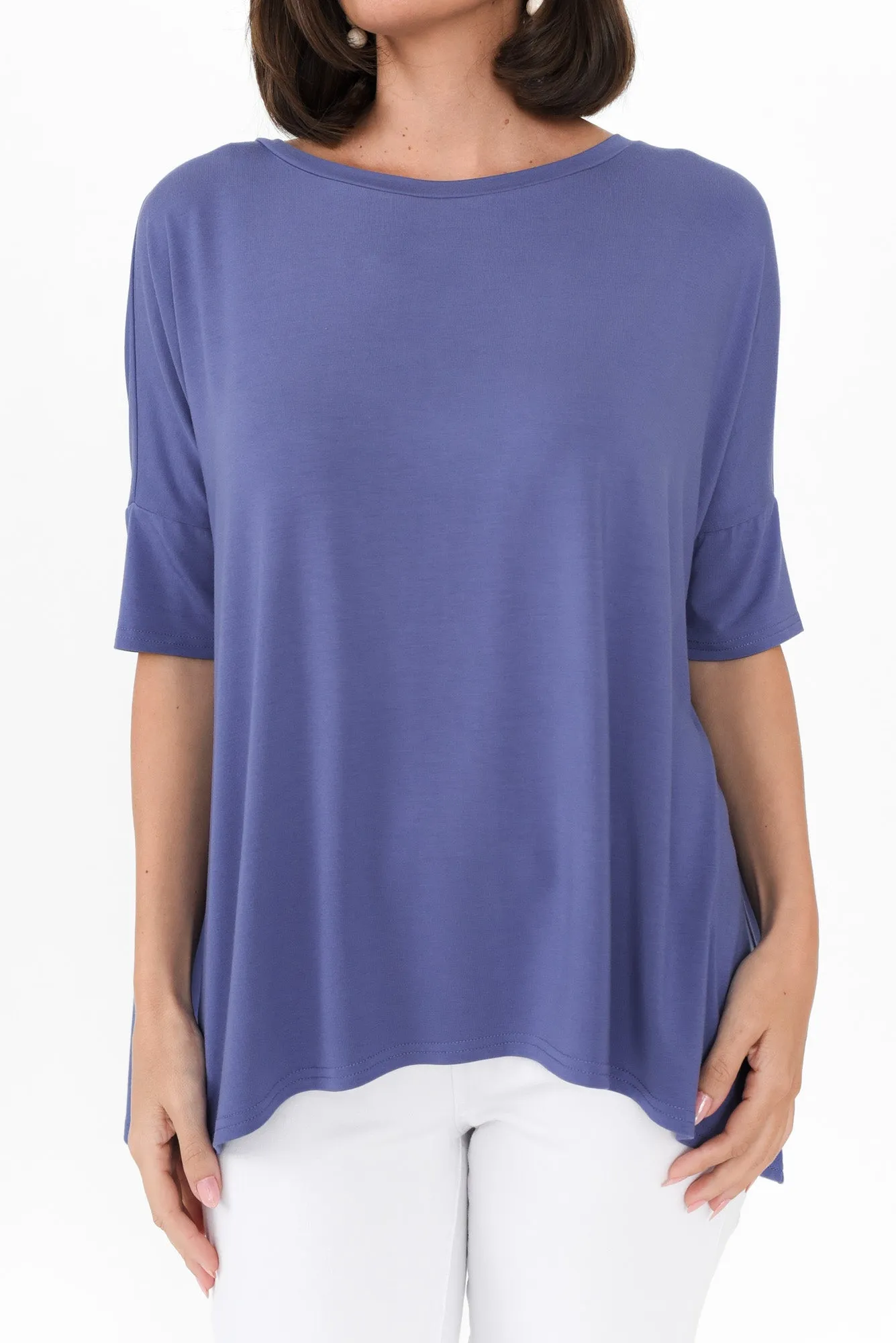 Gina Lilac Bamboo Top sold by Blue Bungalow product image thumbnail 5