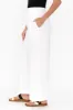 Aspen White Linen Blend Wide Leg Pants sold by Blue Bungalow