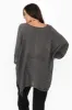 Nassau Charcoal Linen Top sold by Blue Bungalow