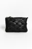Sicily Black Woven Crossbody Bag sold by Blue Bungalow