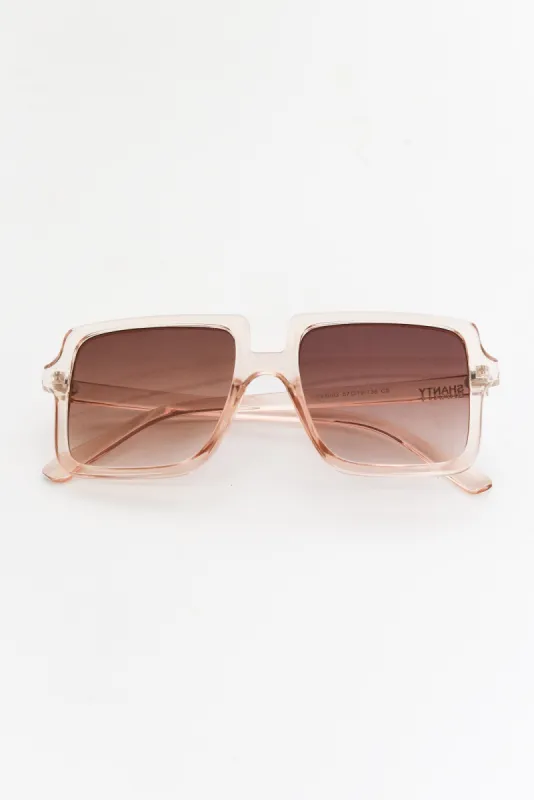 Honora Clear Sunglasses sold by Blue Bungalow
