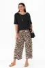 Lena Tan Zebra Micro Modal Resort Pants sold by Blue Bungalow