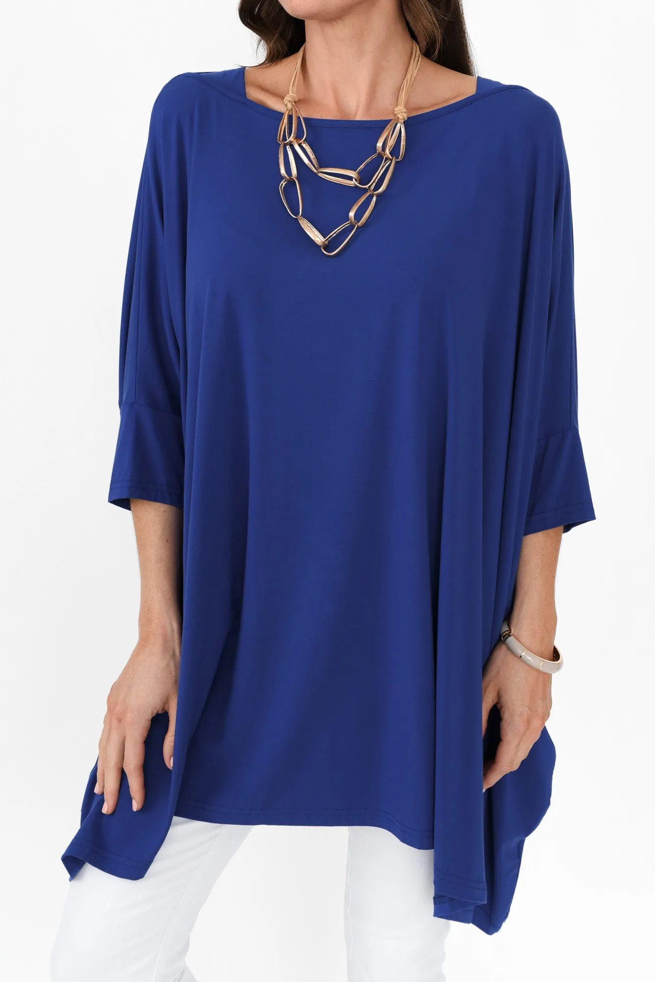 Kelsier Blue Bamboo Batwing Top sold by Blue Bungalow product image thumbnail 5