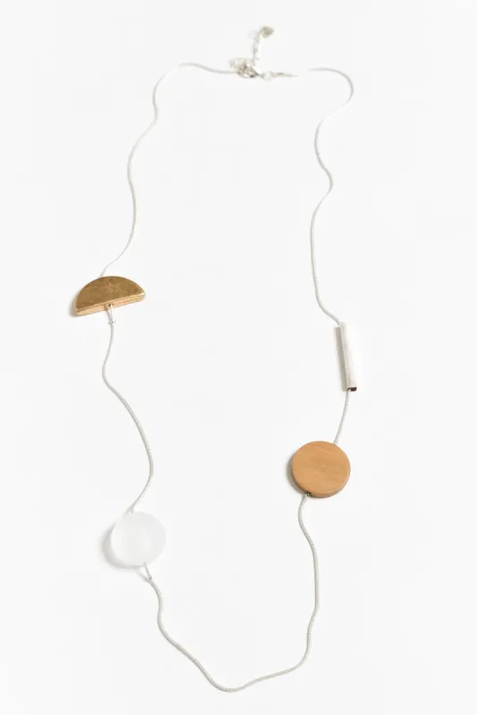 Naina Silver Beaded Necklace sold by Blue Bungalow