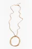 Davika Gold Pendant Necklace sold by Blue Bungalow