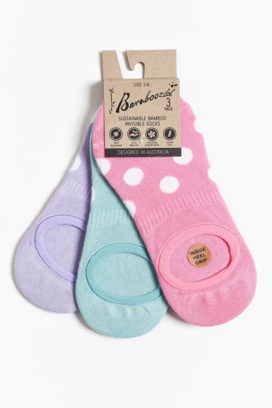 Multi Spot Bamboo Three Pack Sockettes sold by Blue Bungalow