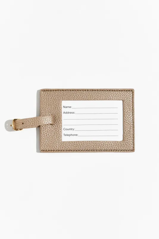 Mims Bronze Luggage Tag sold by Blue Bungalow
