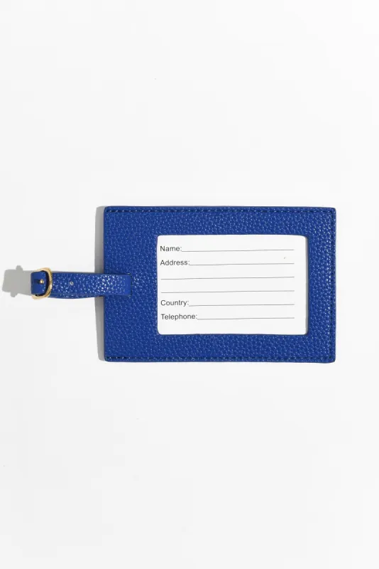 Mims Blue Luggage Tag sold by Blue Bungalow