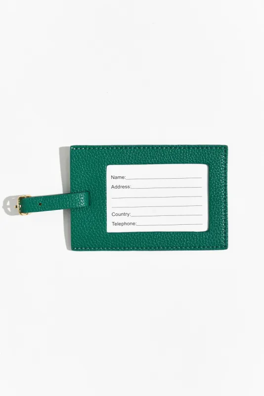 Mims Green Luggage Tag sold by Blue Bungalow