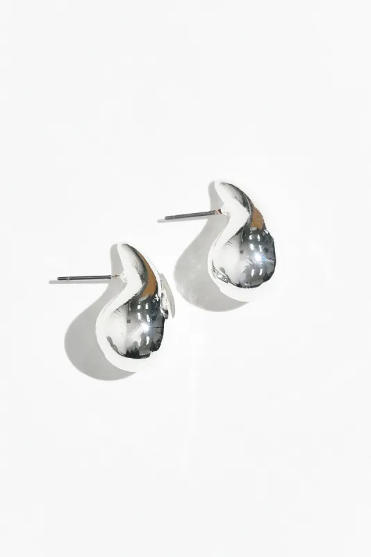 Lainey Silver Drop Earrings sold by Blue Bungalow