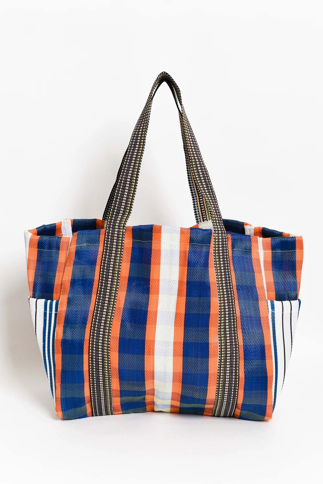Zorita Orange Stripe Tote Bag sold by Blue Bungalow