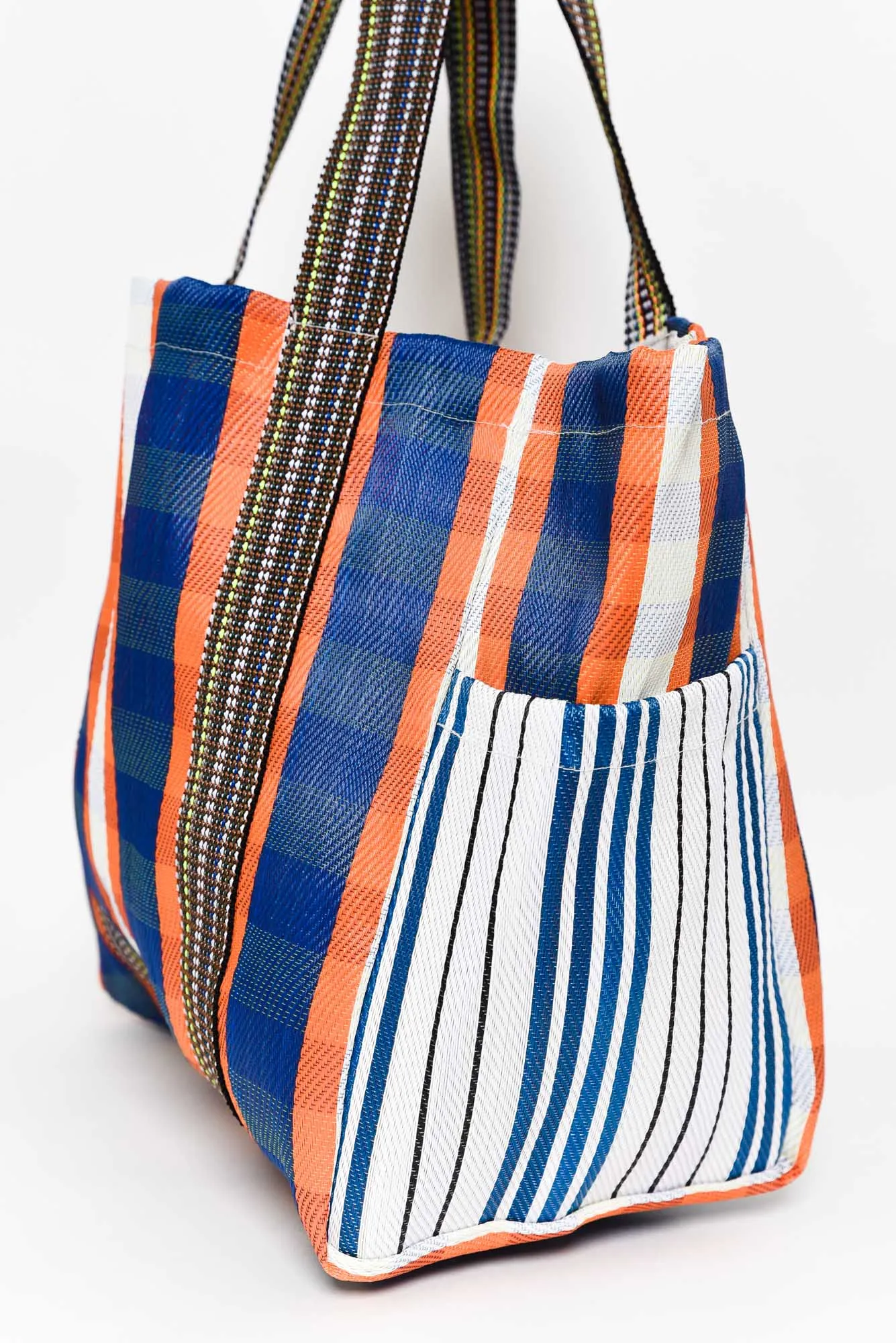 Zorita Orange Stripe Tote Bag sold by Blue Bungalow product image thumbnail 2