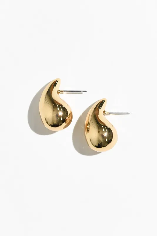 Lainey Gold Drop Earrings sold by Blue Bungalow
