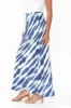 Mae Blue Tie Dye Cupro Skirt sold by Blue Bungalow
