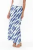 Mae Blue Tie Dye Cupro Skirt sold by Blue Bungalow