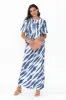 Mae Blue Tie Dye Cupro Skirt sold by Blue Bungalow