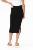Bettina Black Bamboo Skirt sold by Blue Bungalow