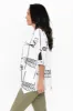 Anya White Sea Linen Cotton Top sold by Blue Bungalow