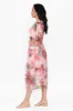 Orla Pink Floral Silk Blend Dress sold by Blue Bungalow