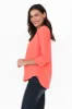 Orleans Coral Cotton 3/4 Sleeve Top sold by Blue Bungalow