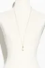 Persia White Heart Pendant Necklace sold by Blue Bungalow