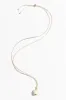 Persia White Heart Pendant Necklace sold by Blue Bungalow
