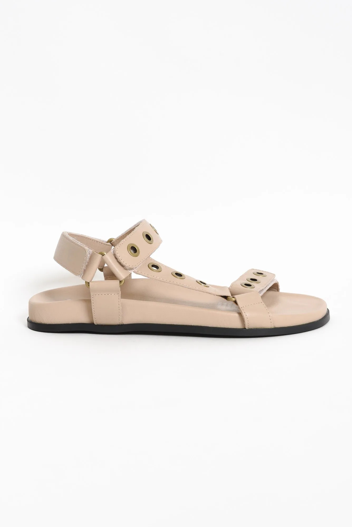 Herished Stone Leather Velcro Sandal sold by Blue Bungalow product image thumbnail 5