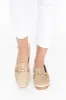 Natyia Natural Woven Platform Loafer sold by Blue Bungalow