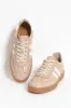 Aloha Beige Stripe Suede Sneaker sold by Blue Bungalow