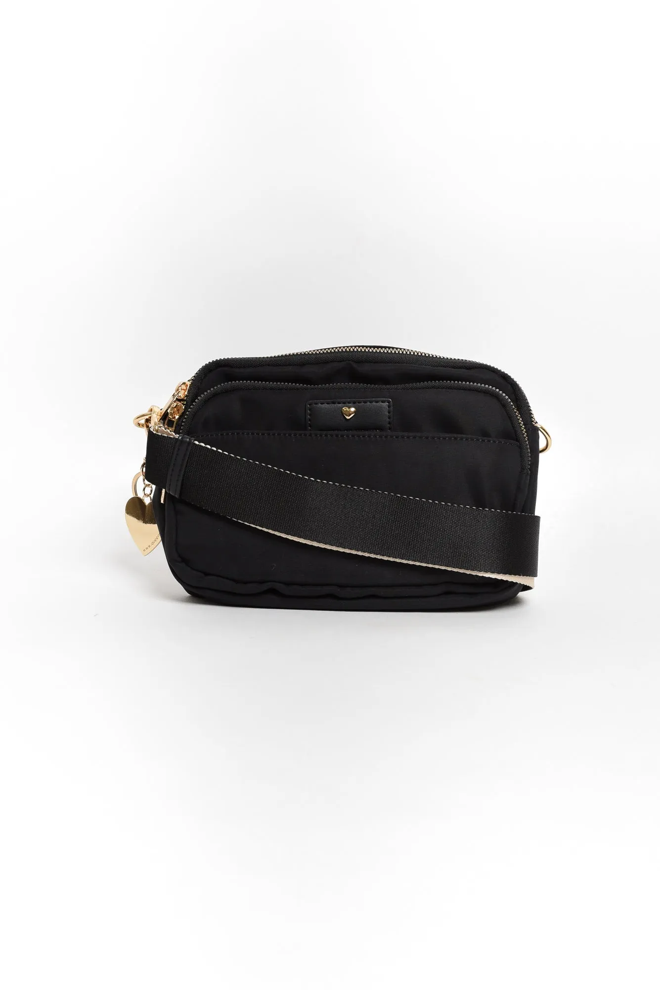 Anne Black Crossbody Bag sold by Blue Bungalow