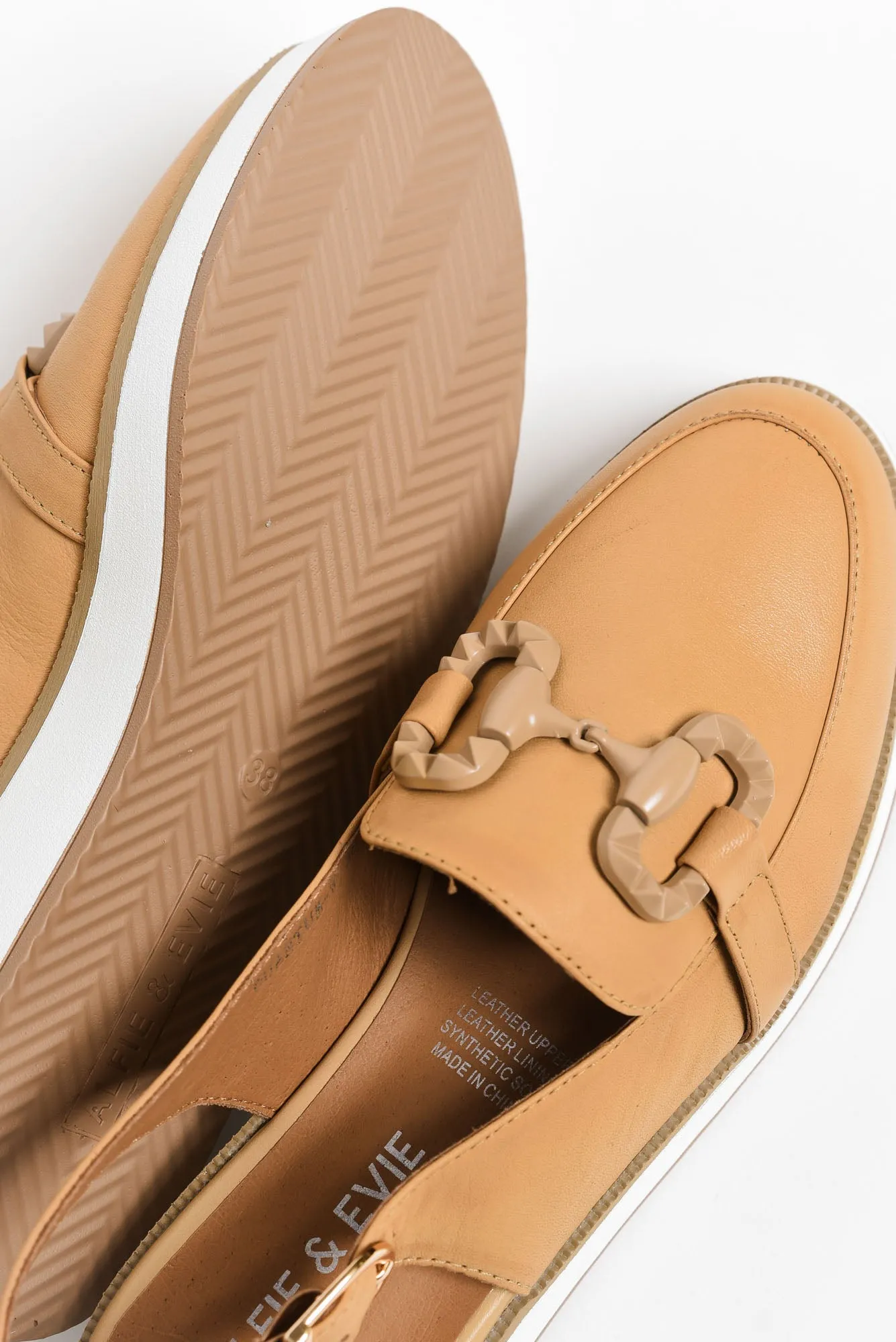 Quantum Camel Leather Slingback Loafer sold by Blue Bungalow product image thumbnail 3