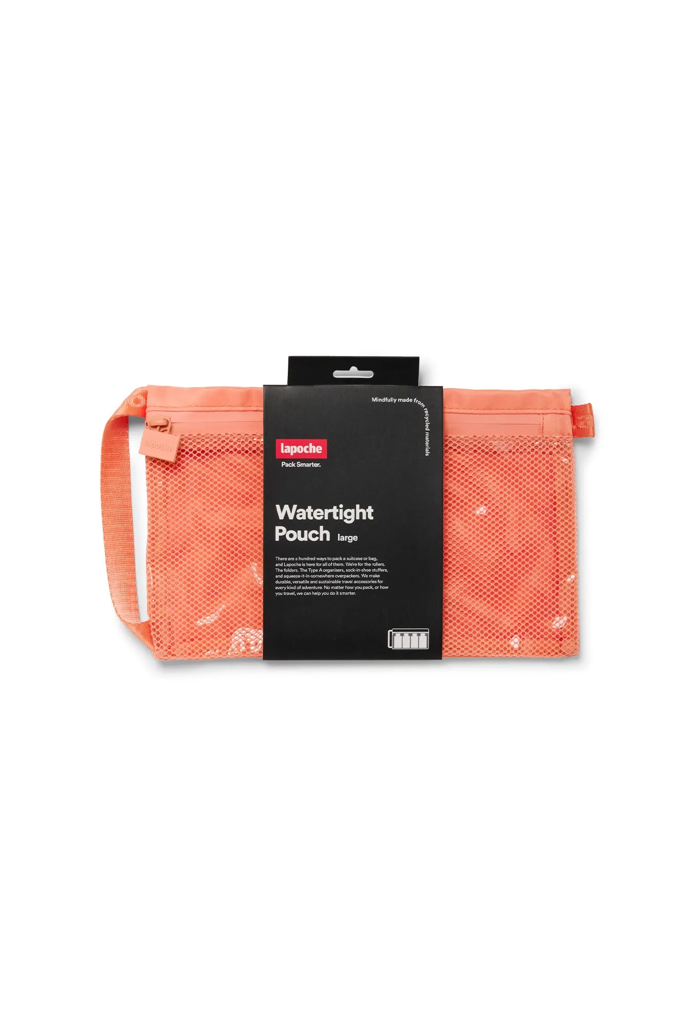 Macy Apricot Small Watertight Pouch sold by Blue Bungalow