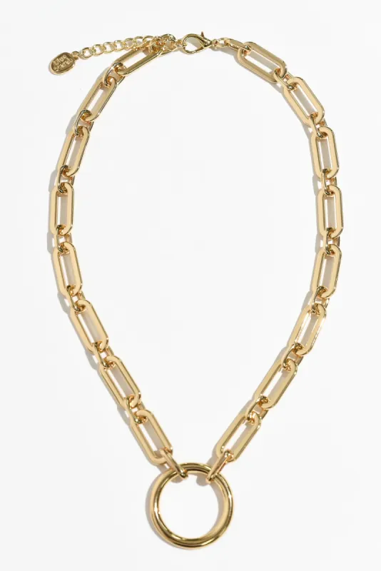 Colbie Gold Chain Necklace sold by Blue Bungalow