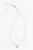 Raelyn Gold Leaf Pendant Necklace sold by Blue Bungalow