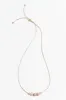 Tilda Pink Flower Beaded Necklace sold by Blue Bungalow