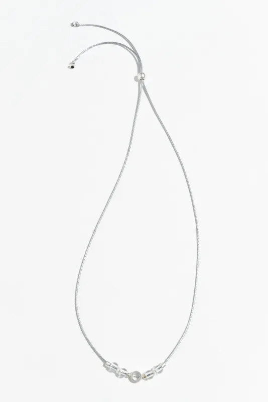 Valera Silver Beaded Necklace sold by Blue Bungalow