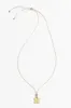 Solana Gold Clover Pendant Necklace sold by Blue Bungalow