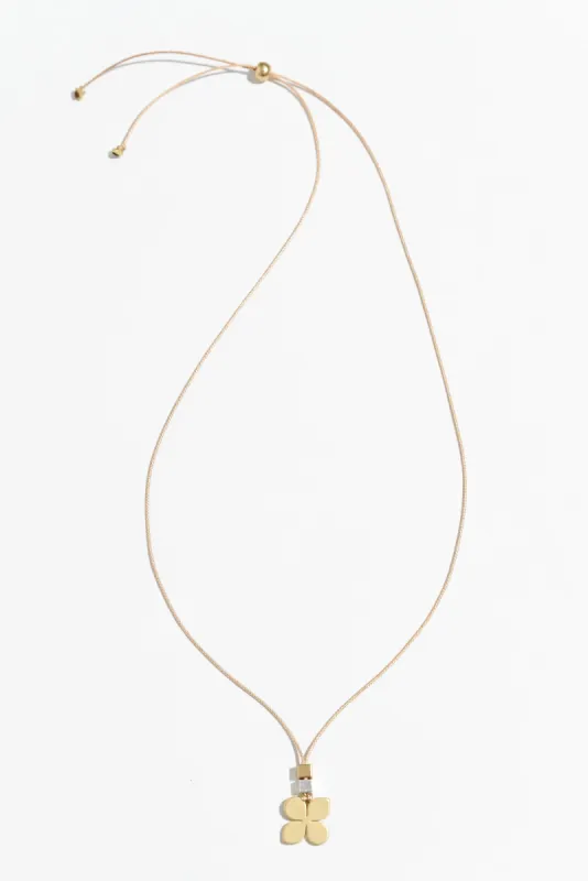Solana Gold Clover Pendant Necklace sold by Blue Bungalow