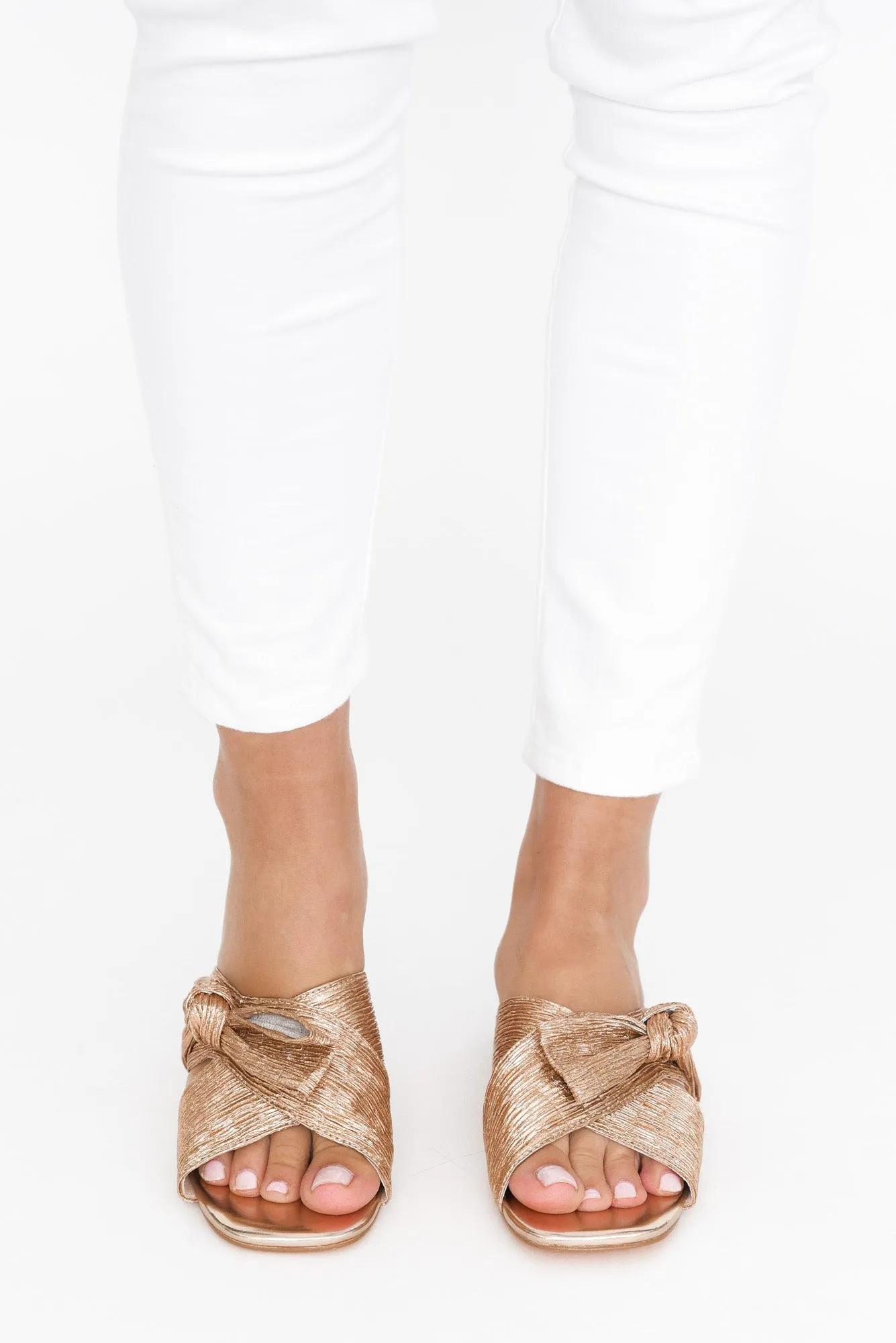 Olivia Melon Crossover Slide sold by Blue Bungalow product image thumbnail 3