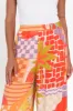 Cath Red Geo Pocket Pants sold by Blue Bungalow