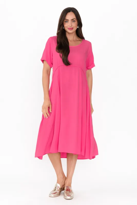 Zaelia Pink Crescent Dress sold by Blue Bungalow