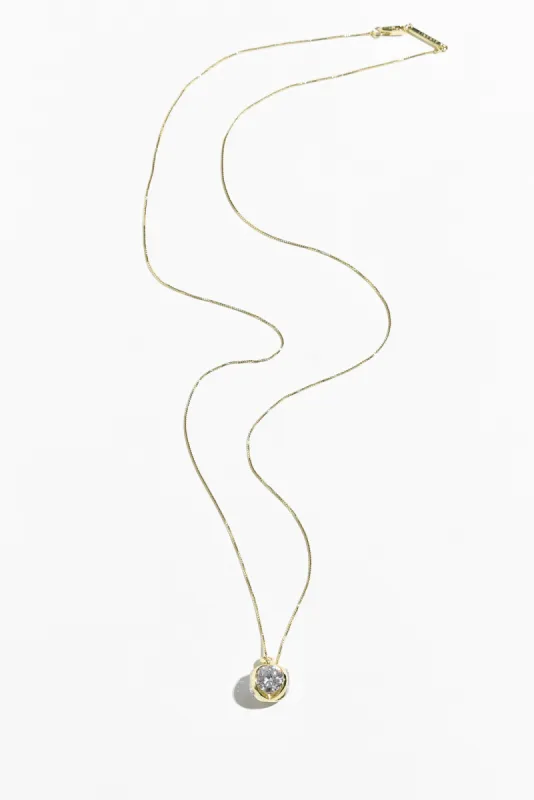 Coco Gold Diamante Necklace sold by Blue Bungalow