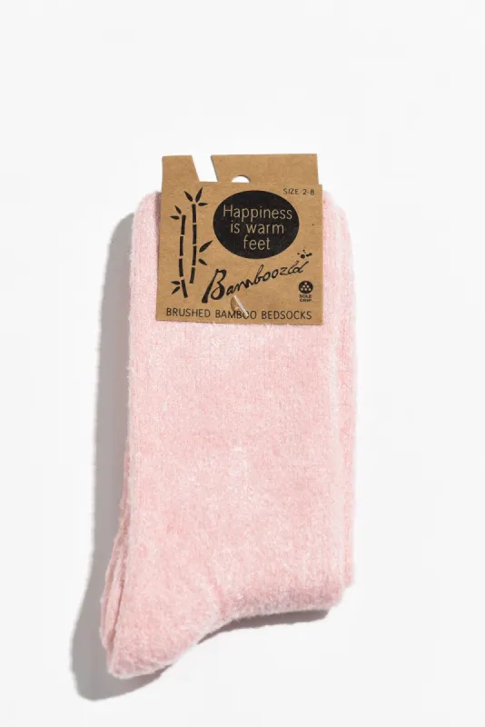 Pink Bamboo Bed Socks sold by Blue Bungalow