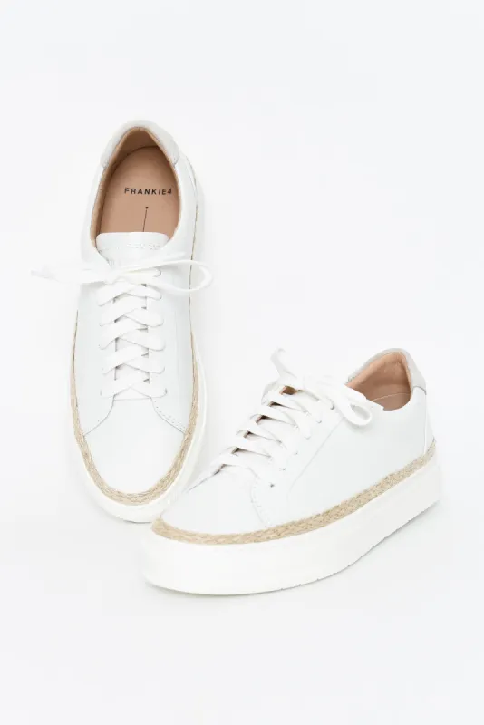 Mim IV White Tumbled Sneaker sold by Blue Bungalow