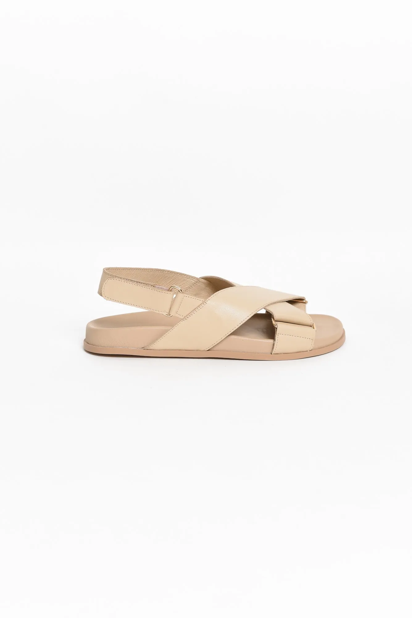 Haylow Stone Leather Crossover Sandal sold by Blue Bungalow product image thumbnail 2