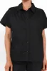 Doris Black Cotton Pyjama Shirt sold by Blue Bungalow