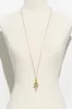Hatia Gold Flower Pendant Necklace sold by Blue Bungalow