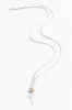 Hatia Silver Flower Pendant Necklace sold by Blue Bungalow