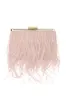 Estelle Blush Feather Clutch sold by Blue Bungalow
